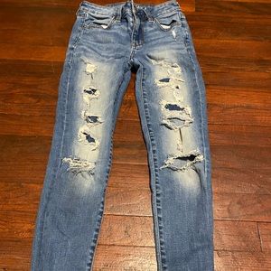 AE ripped jeans